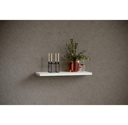 Závěsná police ANDREA 60x26 Bílá Matná