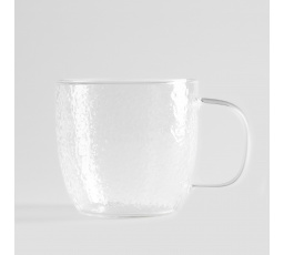 Sklenice MARTILLO s hrubou texturou a průhledným skleněným držadlem 0.5 l 739088