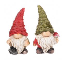 Skřítek - figurka z polyresinu, mix 2 druhů, cena za 1 ks