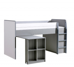 Systém "GUMI" G15 (Postel s psacím stolem) - Barva: bílý diamant