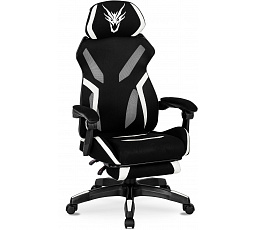 Otočná Herní Židle MAXIMO Černá/Bílá