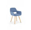 Jídelní židle K283, modrá