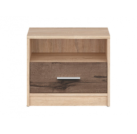 Noční stolek NEPO PLUS KOM1S dub sonoma/dub monastery Noční stolek NEPO PLUS KOM1S dub sonoma/dub monastery