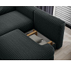 Ripeli Corner Sofa Bed with Storage, Dark Green Velvet, Left-Hand Facing Modullo 35 180x128 Left 1