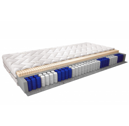 Materac Latexový Marcello 200x200 Hedvábí Hedvábí