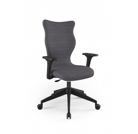 Židle kancelářská otočná NERO , černá Palladium 01 velikost 7