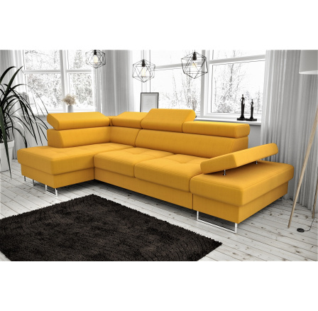 Rohová sedací souprava GALAXY MINI 170x280 Vta53 žlutá - rychlé odeslání Rohová sedací souprava GALAXY MINI 170x280 Vta53 žlutá - rychlé odeslání
