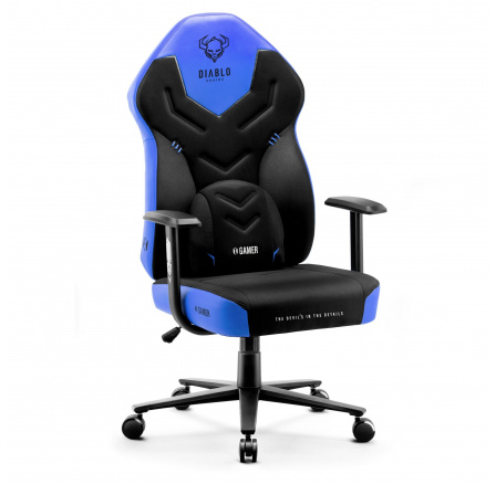 Herní křeslo X Gamer 2.0 Normální velikost, modré