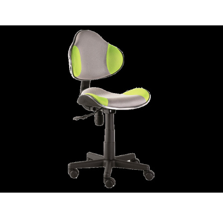 Dětská židle Q-G2, zelná/šedá