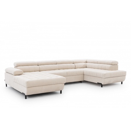 Rohová sedací souprava Tyrion U II s funkcí spaní