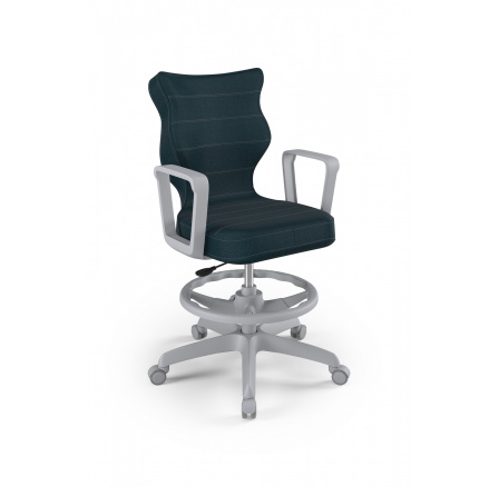 Kancelářské křeslo NORM, šedá Monolith 24 velikost 6 WK+P