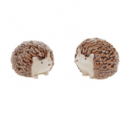Ježek mini - keramická dekorace, mix 2 druhů, cena za 1 ks