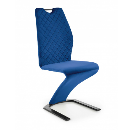 Jídelní židle K442, tmavě modrá