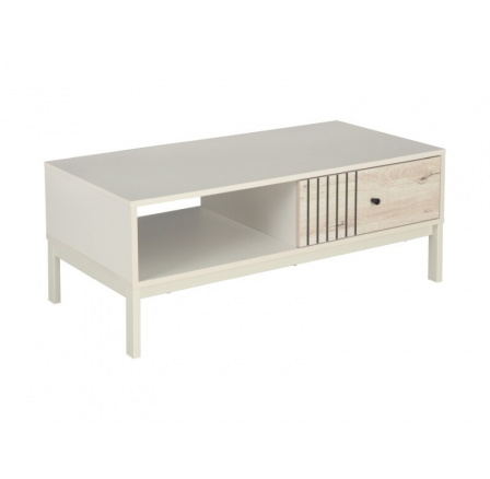Konferenční stůl FROST L5, Dub Alpský/Off White