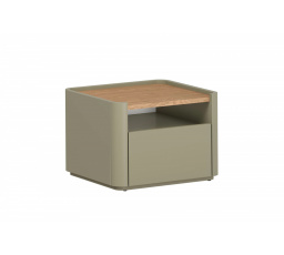 ELIVO NOČNÍ STOLEK 50 1SZ - eukalyptus / dub baltic dune