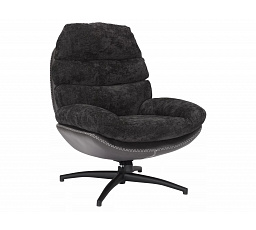 Křeslo GISELLE, Černá 242/Černá Ekokůže 244