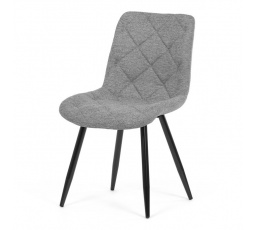 Jídelní židle, šedá, látka, CT-382 SIL2