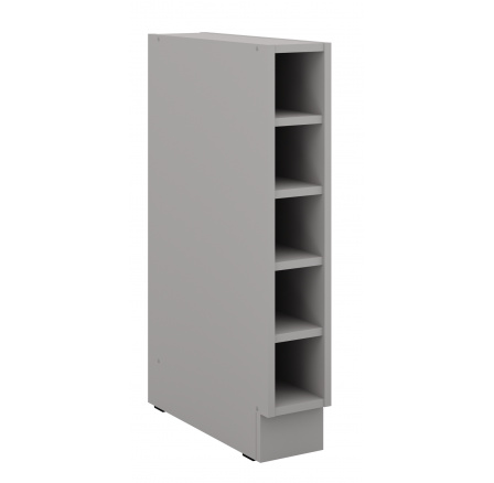 Dolní skřínka - 15 D OTW BB, Platinově šedá Dolní skřínka - 15 D OTW BB, Platinově šedá