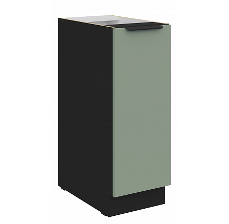 Dolní skříňka ARIA - 30 D CARGO BB, Černá/Aquamarine Dolní skříňka ARIA - 30 D CARGO BB, Černá/Aquamarine