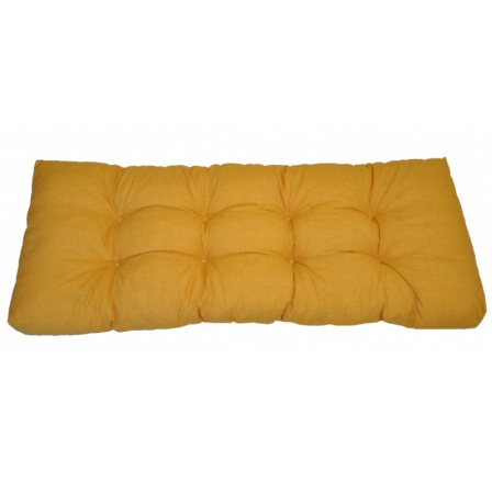 Opěradlový polstr na paletu 120x50 žlutý melír Opěradlový polstr na paletu 120x50 žlutý melír
