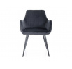 Jídelní židle APPLE VELVET, Černý Bluvel 19/Černá
