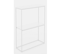 Konzole Velo Bílá+Bílý Lesk