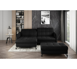 Rohová sedací souprava LORELLE + Taburet Mat Velvet 99 110x200 Levý 1