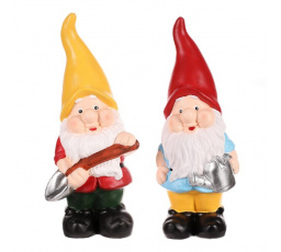 Trpaslík - keramická figurka, mix 2 druhů, cena za 1 ks