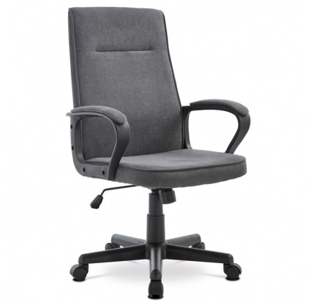 Kancelářská židle, houpací mechanismus, šedá látka, KA-L608 GREY2