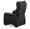 Polohovací křeslo, šedá, látka, TV-5040 GREY2