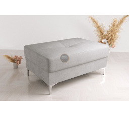 Taburet  s kontejnerem 100x55 cm - šedá