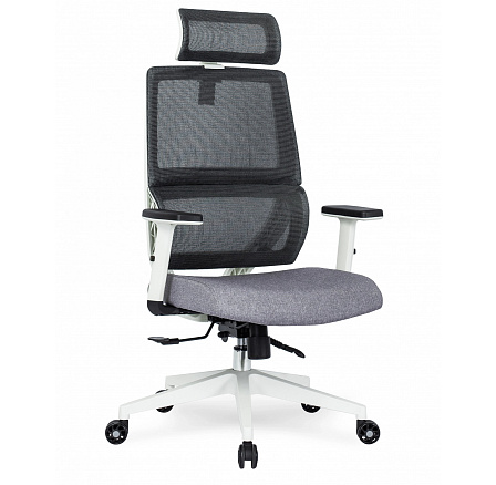 Otočná židle NICKI Ergonomická Šedá