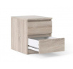 Noční stolek SIMPLICITY 291, Černý dub woodgrain