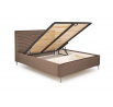 Postel MODULO W3 160 - Čelo postele, Béžový Monolith 09