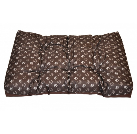 Matrace pro psa voděodolná 83x57 cm tlapka hnědá
