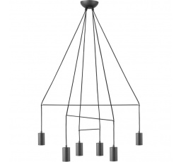 lampa ZÁVĚSNÁ IMBRIA ČERNÁ VI