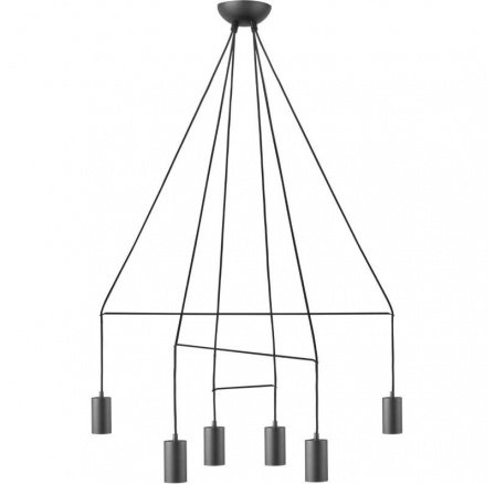 lampa ZÁVĚSNÁ IMBRIA ČERNÁ VI