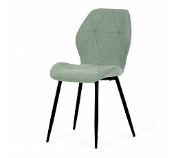 Jídelní židle, zelená, látka, CT-285 GRN2