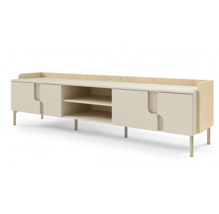 Komoda RTV POSITANO 9, Dub Mavelie macadamia Komoda RTV POSITANO 9, Dub Mavelie macadamia