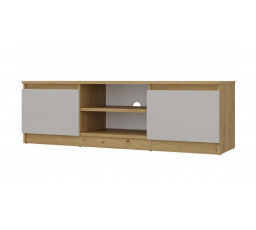 Tv komoda Malvína 120, dub artisan/kašmír