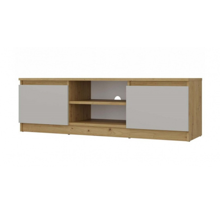 Tv komoda Malvína 120, dub artisan/kašmír