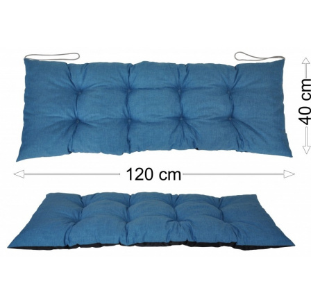 Podsedák 120x40 tyrkysový melír Podsedák 120x40 tyrkysový melír