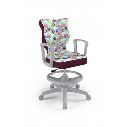 Kancelářské křeslo NORM, šedá Storia 32 velikost 6 WK+P