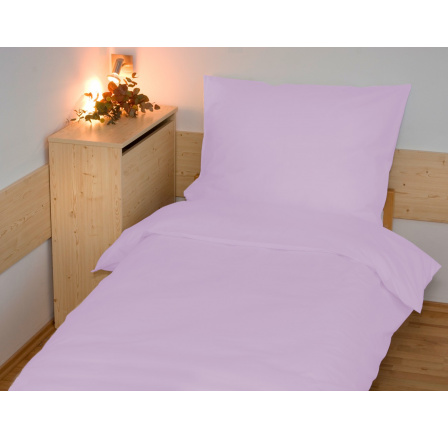Povlečení francouzské bavlna UNI 200x200,70x90 světle fialové Povlečení francouzské bavlna UNI 200x200,70x90 světle fialové