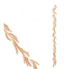 Smrk - umělá girlanda, barva zlatá