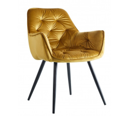 Židle velvet curry HF-058