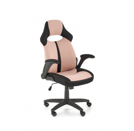 Kancelářské křeslo BLOOM, růžová/černá