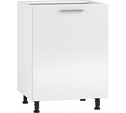 Kuchyňská dolní skříňka VENTO D-60/82, Bílá/Bílý Lesk