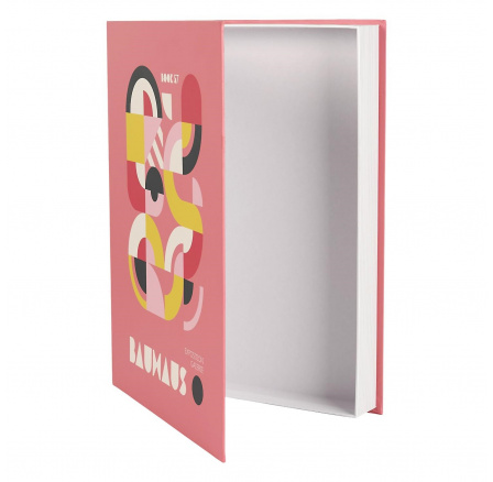 Krabice kniha Bauhaus růžová Krabice kniha Bauhaus růžová