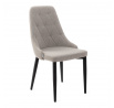 Židle LOUIS QUILTER v látce béžová 44x59x88 cm 848952